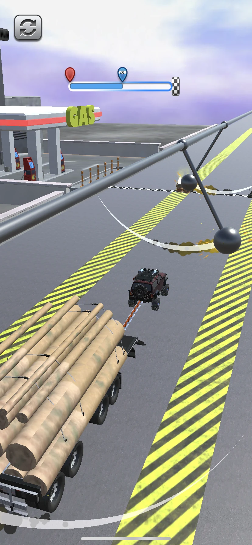 Towing Race screenshot